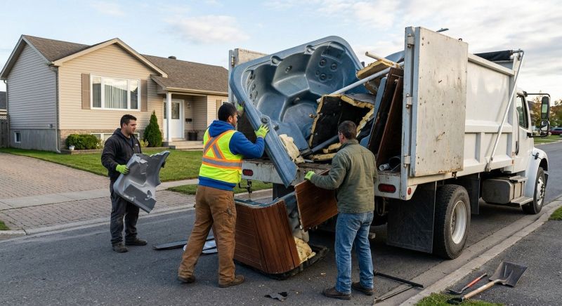 Hot Tub Removal in Madison, WI
