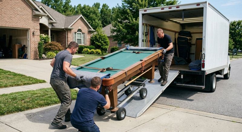 Pool Table Moving Service in Mooresville, NC