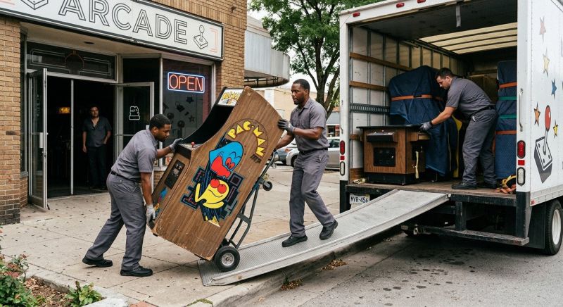 Arcade Game Moving in Hendersonville, NC