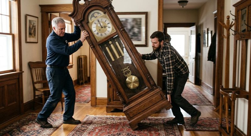 Grandfather Clock Moving in Long Island, NY