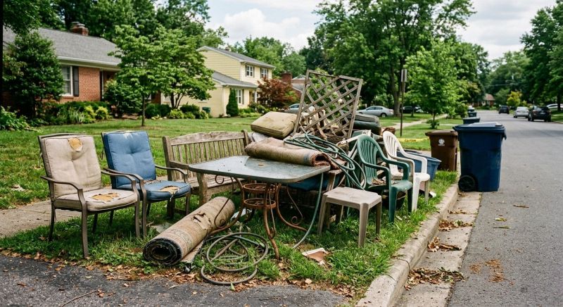 Old Furniture Disposal in Auburn, CA