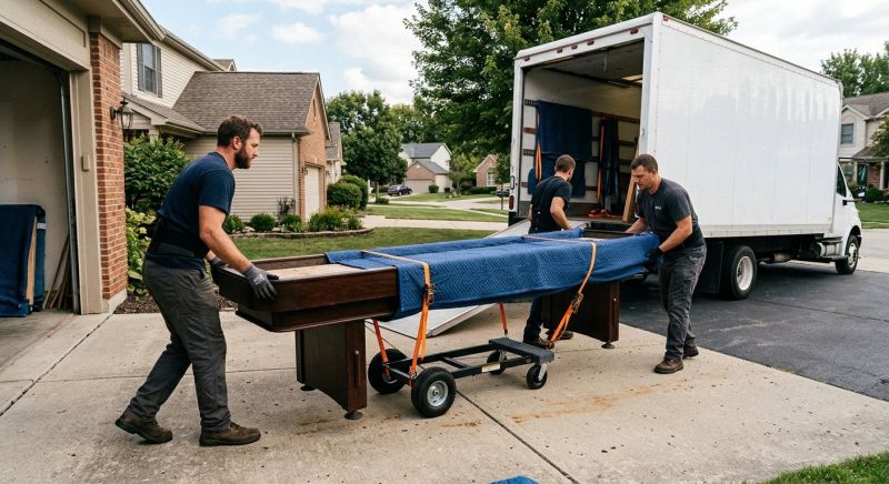 Shuffleboard Table Moving in Hendersonville, NC